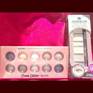 NYX and Physicians Formula eyeshadow pallets